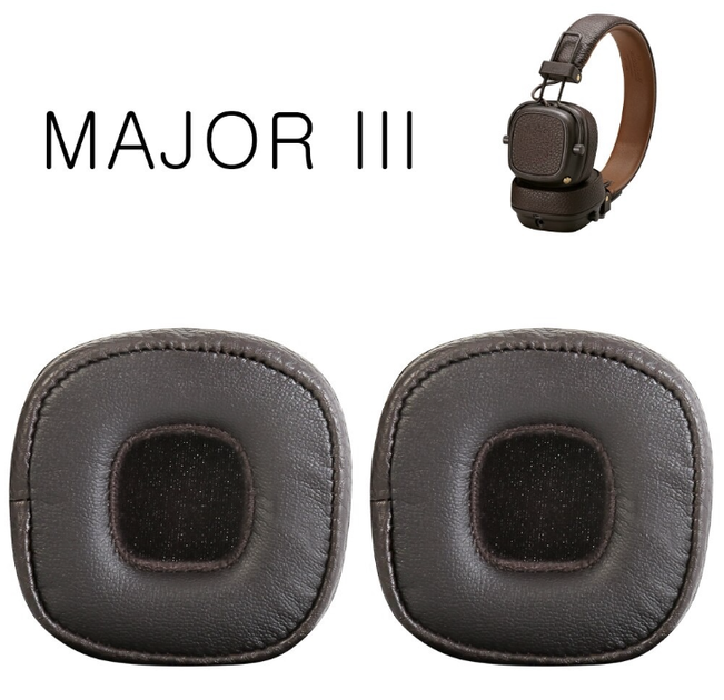 Амбушюры Marshall Major III 3 brown коричневые - изображение 2