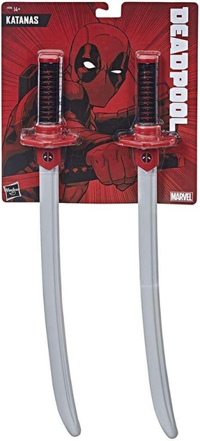 Zabawka Hasbro Marvel Katany Deadpoola Miecze 2 szt E2935 (5010993516889) - obraz 1