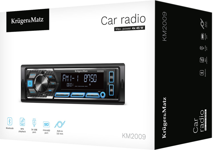 Автомагнітола Kruger&Matz KM2009 - зображення 8