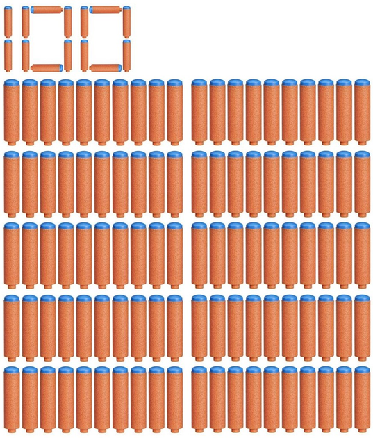 Zestaw strzałek Hasbro Nerf N Series Wkład 100 szt G0348 (5010996254627) - obraz 5