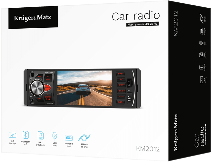 Автомагнітола Kruger&Matz KM2012 - зображення 7