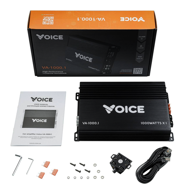 1-канальный усилитель Voice VA-1000.1 - изображение 4