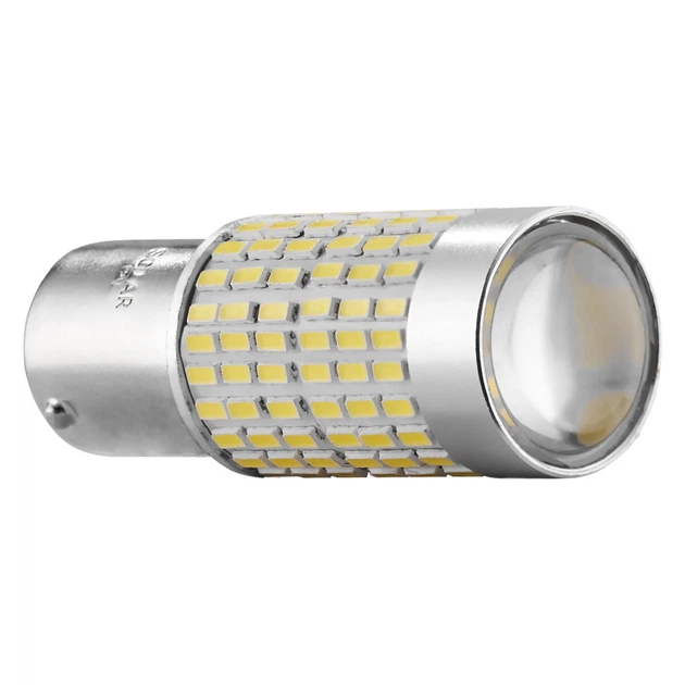 Автолампа Solar LED 12V S25 BA15s 144x3014SMD white CANbus 2 шт (LS299_B2) - изображение 4