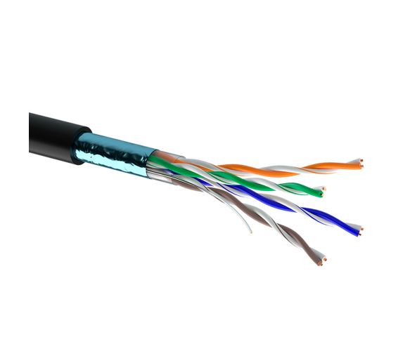 Кабель витая пара Одескабель КПП-ВП 100 4*2*0.51 OK-net СU для наружных работ 305 м. - Фото 1 Кабель витая пара Одескабель КПП-ВП 100 4*2*0.51 OK-net СU для наружных работ 305 м. - изображение 1