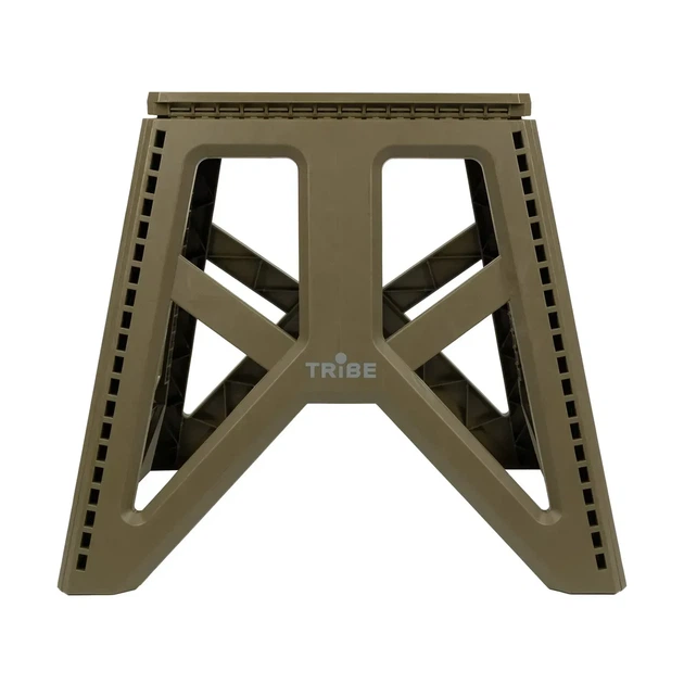 Складаний стілець Tribe Camp Chair High для кемпінгу та відпочинку, витримує 100 кг (T-EF-0002-olive) - изображение 4