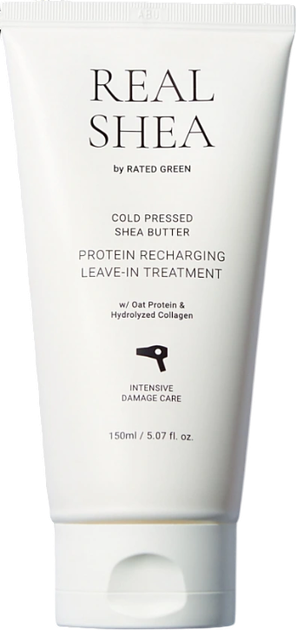 Kuracja do włosów Rated Green Real Shea proteinowa odbudowyjąca 150 ml (8809514550108) - obraz 1