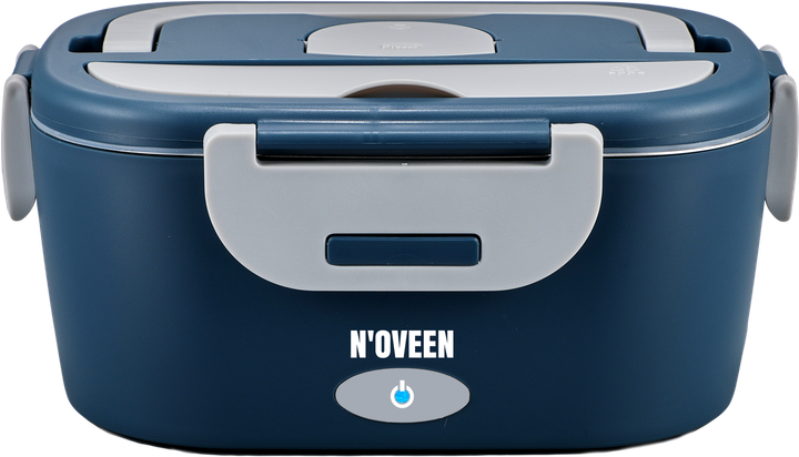 Ланч-бокс с подогревом Noveen LB745 City 1.1 л 23х16х10.5 см из пластика и нержавеющей стали от сети 230 В - Фото 1 Ланч-бокс с подогревом Noveen LB745 City 1.1 л 23х16х10.5 см из пластика и нержавеющей стали от сети 230 В - изображение 1