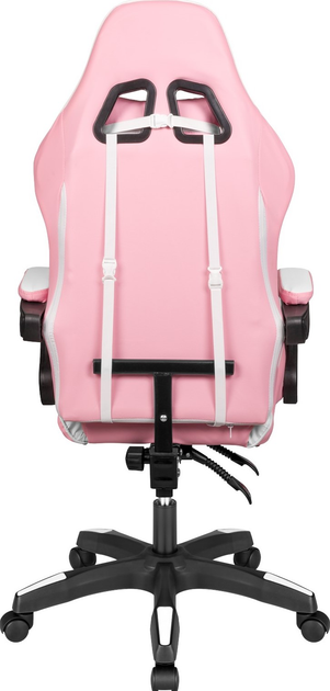 Геймерське крісло Kruger & Matz GX-150 White/Pink (5901890068635) - зображення 2