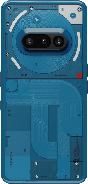Смартфон Nothing Phone (3a) 12/256GB Blue - изображение 4