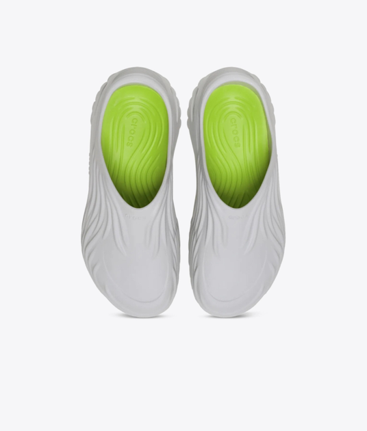 Чоловічі кроксі Ехо Сірі Crocs Echo Clog Wave Atmosphere (45-46, сірий) - зображення 5