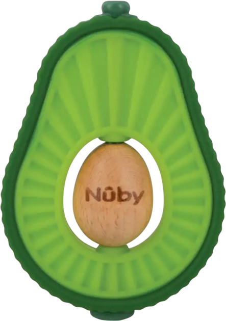 Przecinak do zębów Nuby w kształcie awokado (5414959066089) - obraz 1