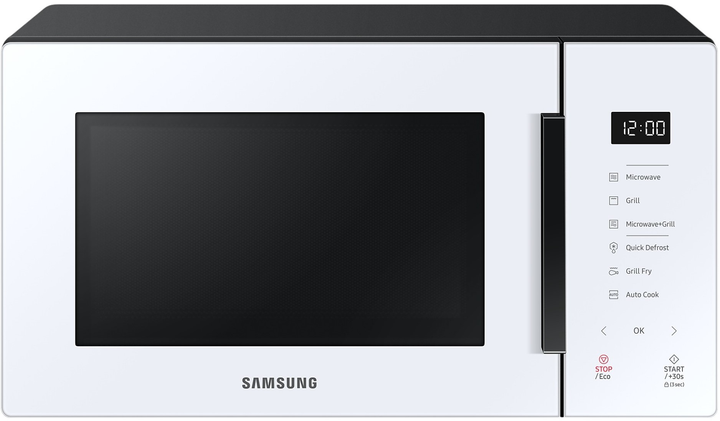 Мікрохвильова піч Samsung MG23T5018CW/BA Біла - зображення 1