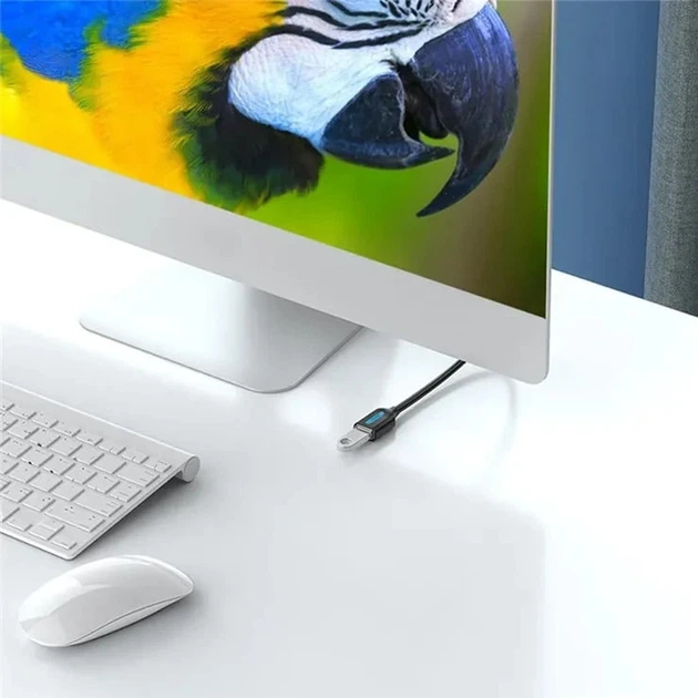 USB кабель-подовжувач Vention USB 3.0 Male to USB Female PVC Cable 5Gbps 0,5 м Black (CBHBD) - Фото 4 USB кабель-подовжувач Vention USB 3.0 Male to USB Female PVC Cable 5Gbps 0,5 м Black (CBHBD) - зображення 4