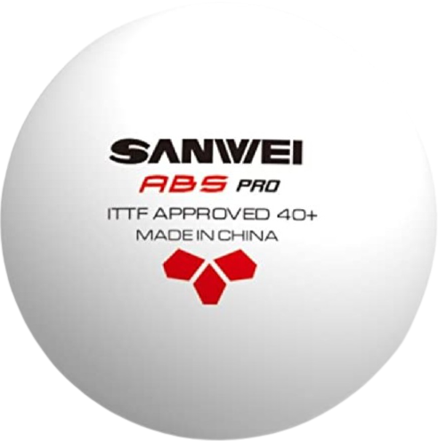 Пластиковий м'яч Sunwei ABS Pro 3* 40+ - изображение 3