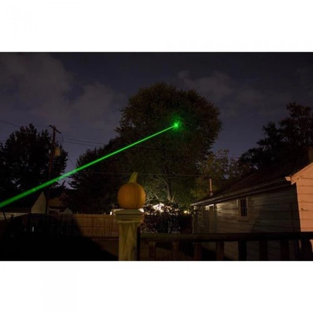 Зелена Лазерна указка 5в1 LASER POINTER 1000 mW 5 насадок лазер - зображення 5