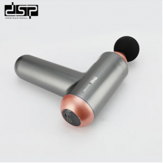 Масажер Акумуляторний для тіла м'язовий портативний ручний Massage Gun DSP 80025 1800 мА·год до 3000±200 об/хв 4 насадки - зображення 3