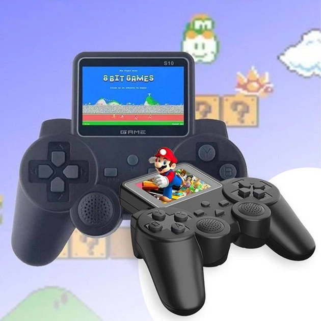 Игровой геймпад с экраном, 520 игр, от USB, S10 / Портативная игровая приставка / Консоль для телевизора - Фото 2 Игровой геймпад с экраном, 520 игр, от USB, S10 / Портативная игровая приставка / Консоль для телевизора - изображение 2