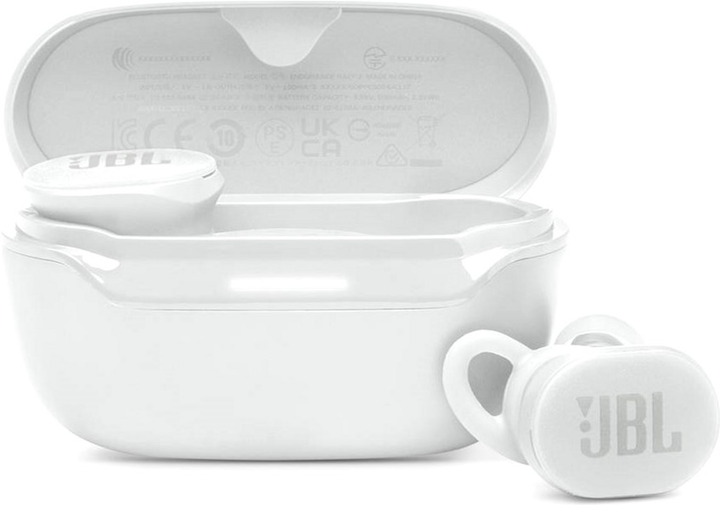 Słuchawki JBL Endurance Race 2 White (JBLENDURACE2WHT) - obraz 1