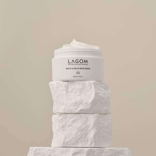 Maseczka do twarzy z glinką Lagom z kaolinem 110 ml (8809450982179) - obraz 3