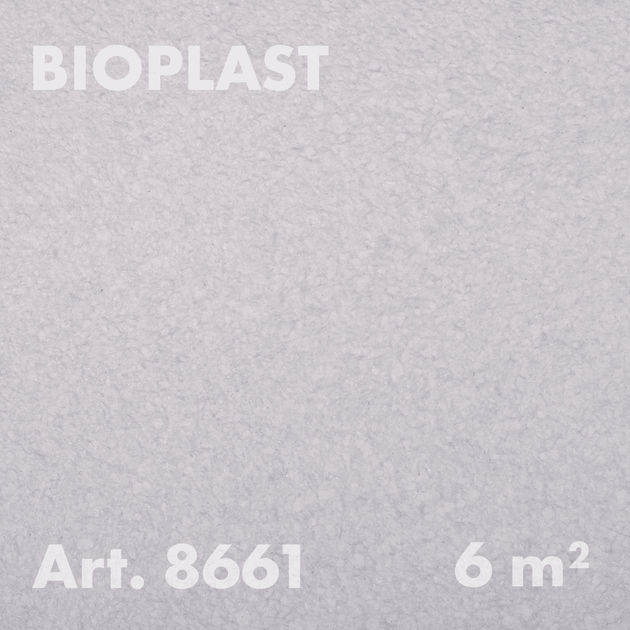 Рідкі шпалери Bioplast Арт. 8661, 1кг, 6 м², целюлозне волокно, сірий (сірий) - Фото 1 Рідкі шпалери Bioplast Арт. 8661, 1кг, 6 м², целюлозне волокно, сірий (сірий) - зображення 1