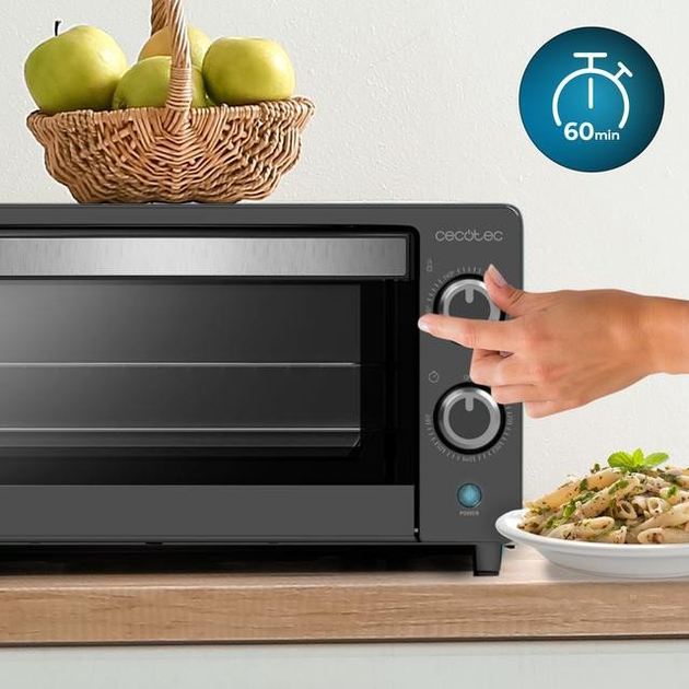 Міні духова піч Cecotec Bake&Toast 1090 Чорна (03816) - зображення 2
