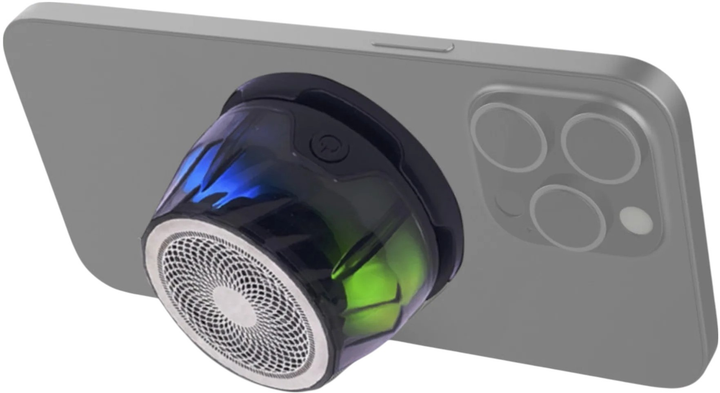 Портативна колонка 4smarts SoundCharge MagSafe RGB Black (4252011910717) - зображення 2