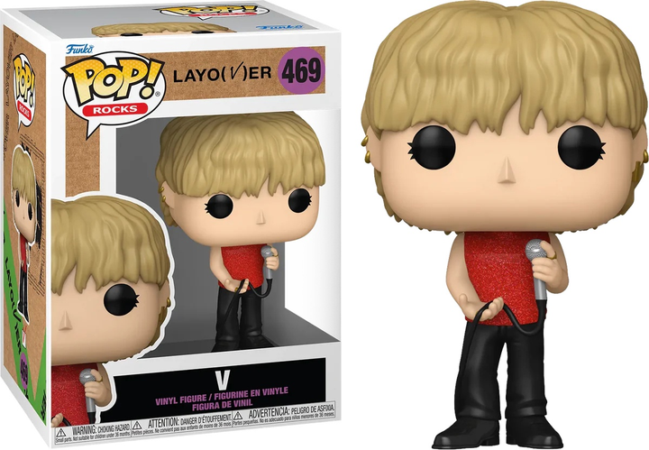 Figurka Funko Pop Rocks V 10.2 cm 469 86347 (889698863476) - obraz 2