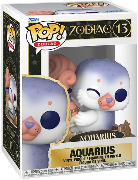 Figurka Funko Pop Zodiac Aquarius 8.9 cm 13 88319 (889698883191) - obraz 1