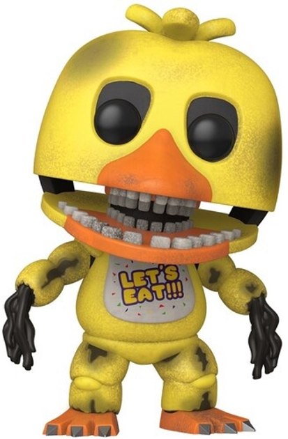 Фігурка Funko Pop Games Five Nights at Freddy’s Withered Chica 10.4 см 1084 83865 (889698838658) - зображення 3