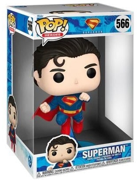 Figurka Funko Pop DC Superman 2025 25.4 cm 566 85646 (889698856461) - obraz 1