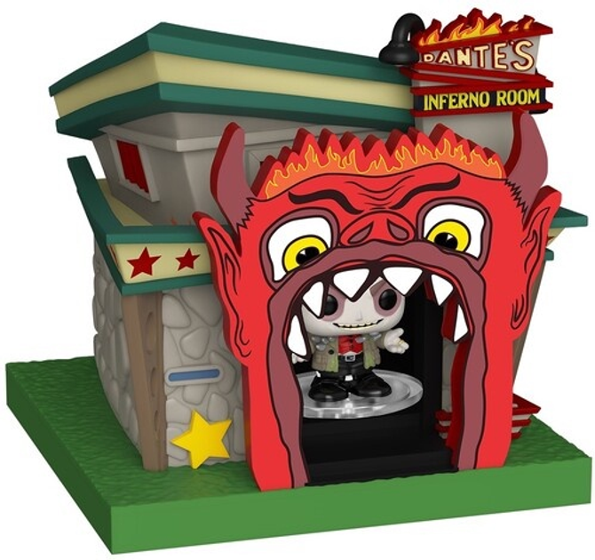 Zestaw Funko Pop Bitty Pop Towns Beetlejuice and Dante's Inferno Room 2 szt 85517 (889698855174) - obraz 3