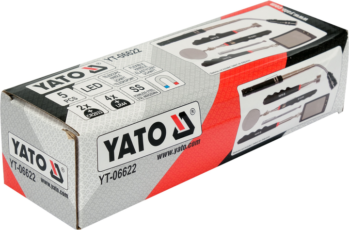 Zestaw Yato inspekcyjny Yato YT-06622 5 części (5906083085277) - obraz 10