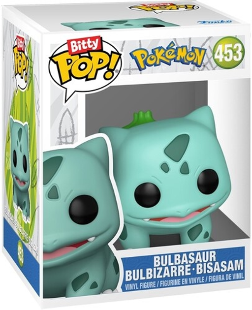 Набір фігурок Funko Bitty Pop Pokemon Bulbasaur 4 шт 81134 (889698811347) - зображення 3