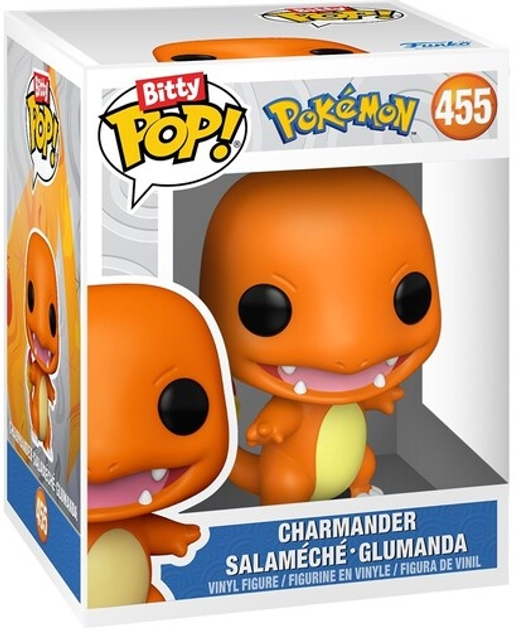 Набір фігурок Funko Bitty Pop Pokemon Charmander 4 шт 81133 (889698811330) - зображення 3