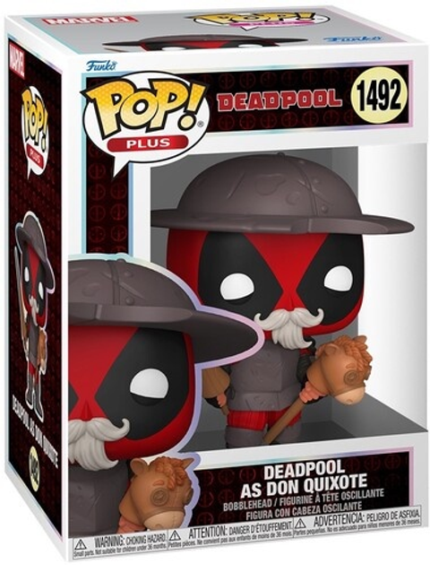 Фігурка Funko Pop Plus Deadpool Literary Classics Don Quixote 10.2 см 1492 83985 (889698839853) - зображення 1