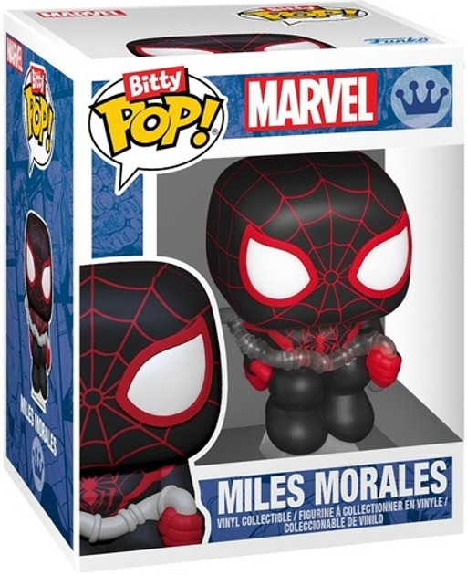 Набір фігурок Funko Pop Bitty Pop Spider Man Miles Morales 4 шт 85702 (889698857024) - зображення 3