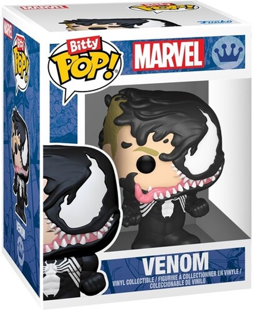 Zestaw figurek Funko Pop Bitty Pop Spider Man Venom 4 szt 85703 (889698857031) - obraz 3