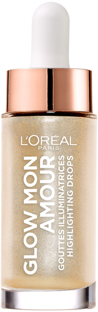 Хайлайтер для обличчя L'Oreal Paris рідкий Glow Mon Amour 1 Шампань 15 мл (3600523560899) - зображення 1