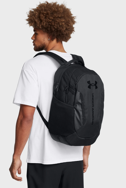 Універсальний Рюкзак Under Armour Hustle 6.0 Backpack(1384672-003) MISC Чорний - изображение 3