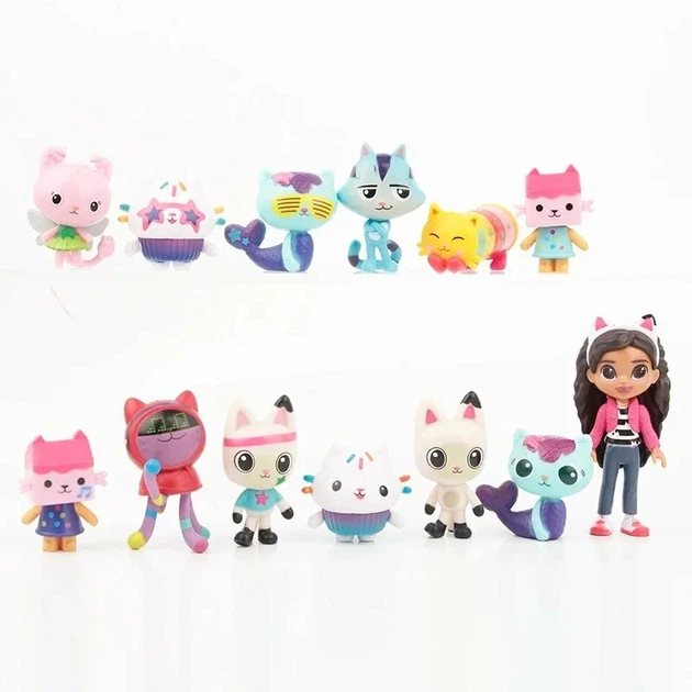 Набор фигурок 13в1 Кукольный домик Габби, 5-8 см - Gabby's Dollhouse - изображение 2