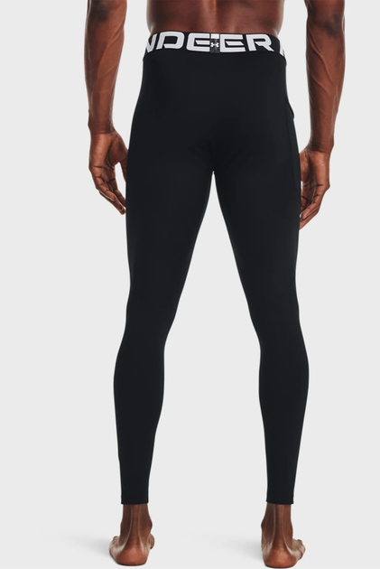 Компресійні Штани Under Arnour Men's ColdGear® Leggings(1366075-001) L Чорний - Фото 4 Компресійні Штани Under Arnour Men's ColdGear® Leggings(1366075-001) L Чорний - зображення 4