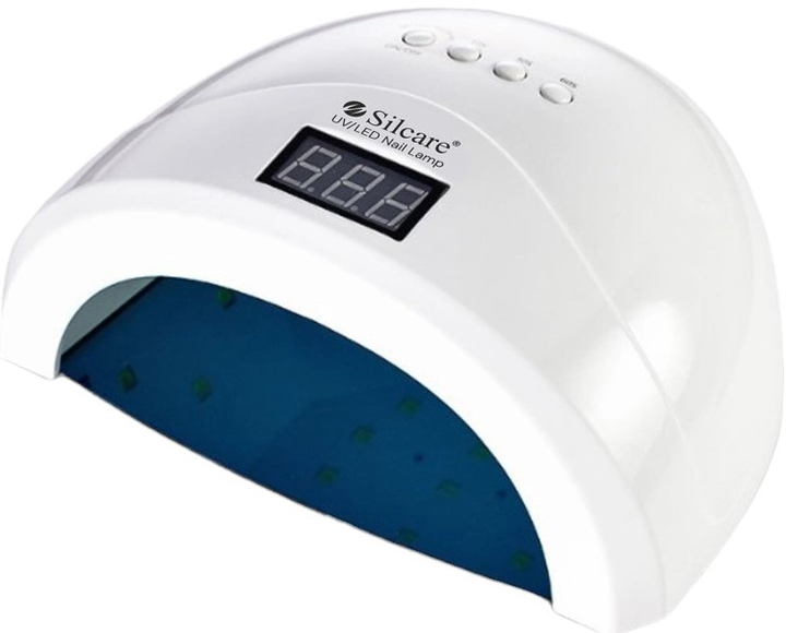 Lampa do paznokci UV/LED Silcare Nail Lamp 1S Biała - obraz 1