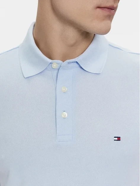 Поло чоловіче Tommy Hilfiger REGULAR FIT POLO SHIRT TH14682BLU XL - Фото 5 Поло чоловіче Tommy Hilfiger REGULAR FIT POLO SHIRT TH14682BLU XL - зображення 5