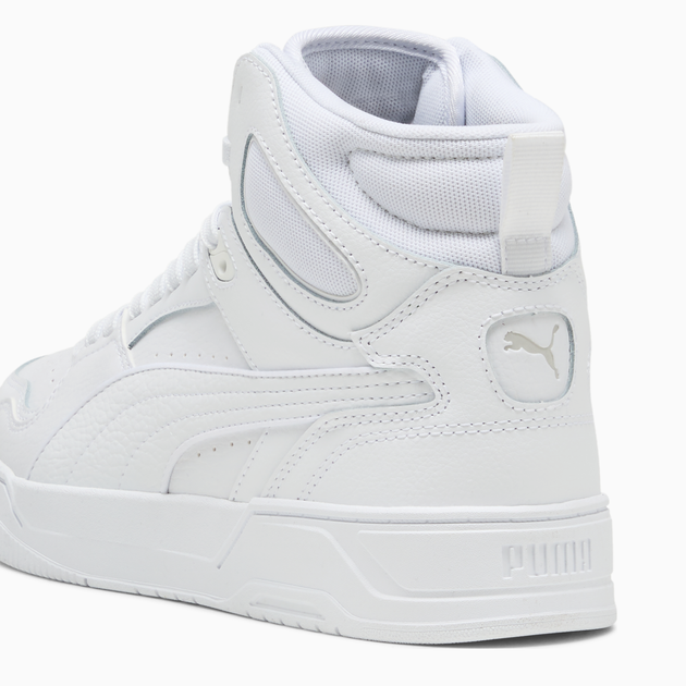 Мужские демисезонные ботинки кожаные Puma RBD Break Mid 40241301 42 (8UK) 27 см White/Cool Light Gray/Black (4069156602496) - Фото 5 Мужские демисезонные ботинки кожаные Puma RBD Break Mid 40241301 42 (8UK) 27 см White/Cool Light Gray/Black (4069156602496) - изображение 5