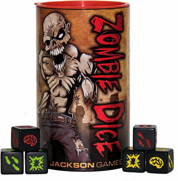 Gra planszowa Steve Jackson Games Zombie Dice (SJG131313) (837654320419) - obraz 2
