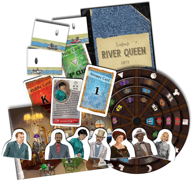Настільна гра Kosmos EXIT: The Game Theft On The Mississippi (видання англійською) (KOS1501) (814743015012) - зображення 2