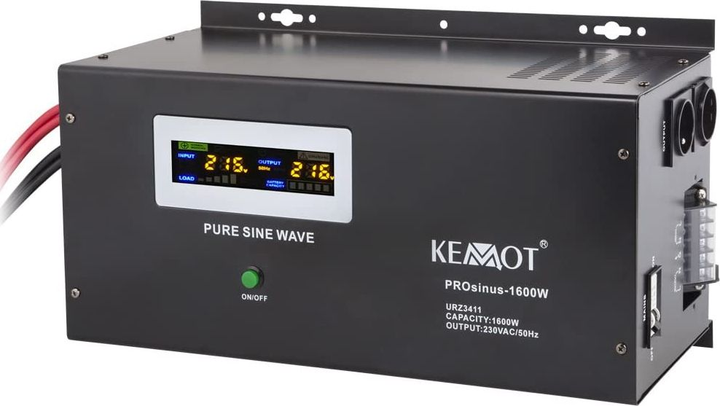 Zasilacz UPS Kemot PROsinu 2200 12V 230V 2200VA/1600W (5901890019040) - obraz 1