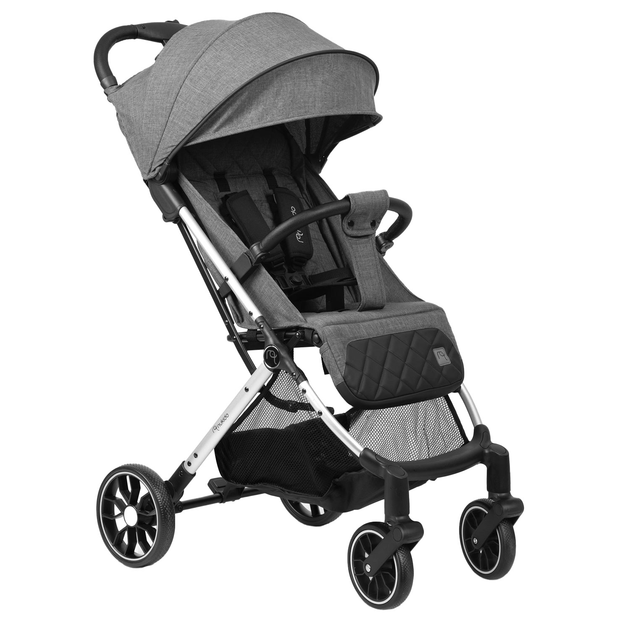 Прогулянкова коляска Nukido Paseo Сіра 716002 (5903890622398) - зображення 1
