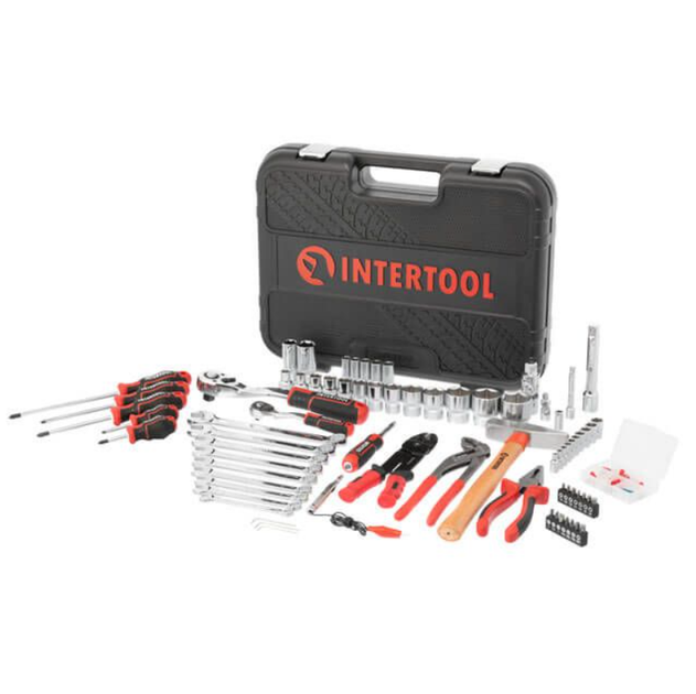 Набор инструмента Intertool 1/4" x 1/2" 100 ед. Storm (ET-8100) - изображение 3