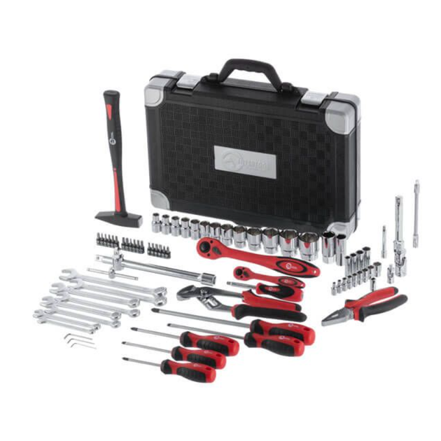 Набор инструмента Intertool 1/4" 1/2" 78 ед. (ET-7078) - изображение 2